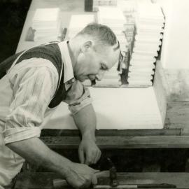 Bindery in the Central Public Library