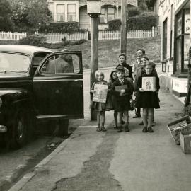 Mobile delivery of library books to children 