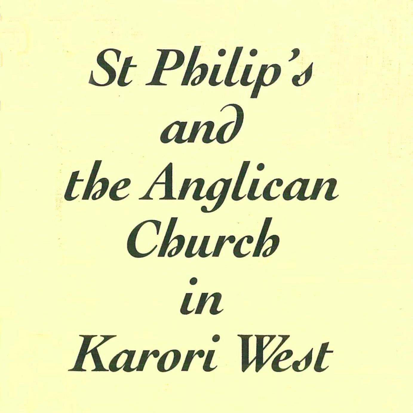 St Philip's and the Anglican Church in Karori West