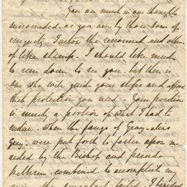Letter from Henry Williams to Octavius Hadfield, November 1860