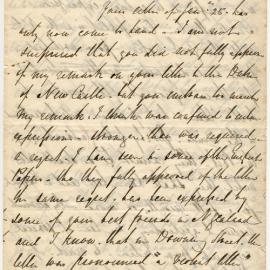 Letter from Henry Williams to Octavius Hadfield, March 1861