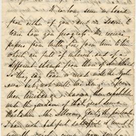 Letter from Henry Williams to Octavius Hadfield, May 1861
