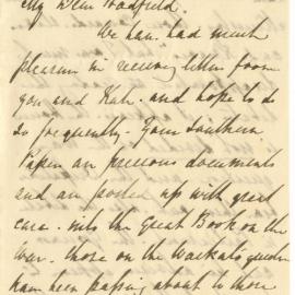 Letter from Henry Williams to Octavius Hadfield, July 1861