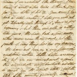 Letter from Octavius Hadfield to his sister Octavia, May 1865