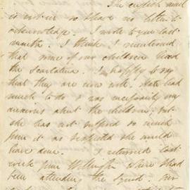 Letter from Octavius Hadfield to his brother Charles, October 1865