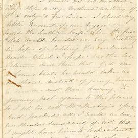Letter from Catherine Hadfield to her mother, Marianne Williams, July 1858