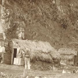 Fishermen's huts at the Wellington Heads