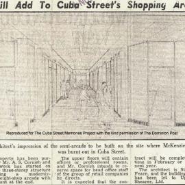 Will add to Cuba Street's Shopping Area