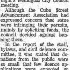 Entertainers allowed in the mall