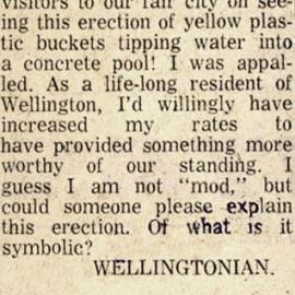 Cuba Street Fountain