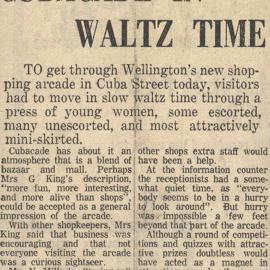 Cubacade in Waltz Time