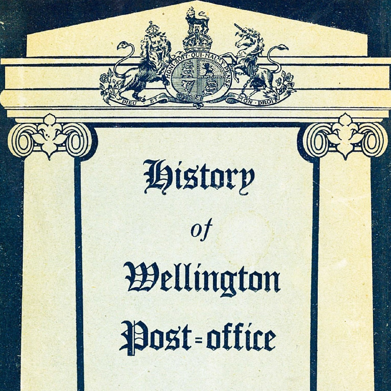 History of Wellington Post Office