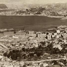 Wellington from  Te Ahumairangi / Tinakori Hill