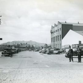 Taxi depot on Thorndon Quay