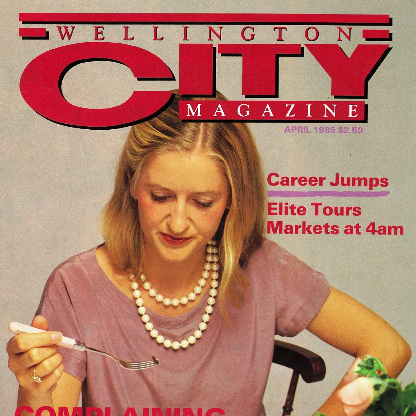 Wellington City Magazine, April 1985