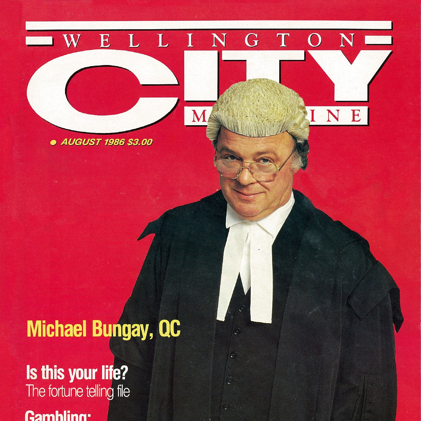 Wellington City Magazine, August 1986
