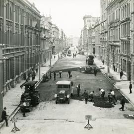 Road sealing, Victoria Street