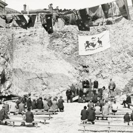 Ceremony for the start of work on the Mount Victoria Tunnel