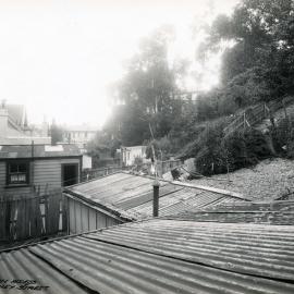 Backyards in Sydney Street