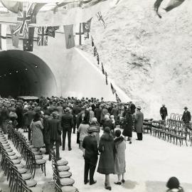 Opening ceremony of the Mt Victoria Tunnel