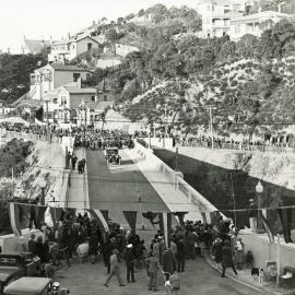 Opening ceremony of the Kelburn Viaduct
