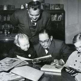 Friday evening in the Children's Library 