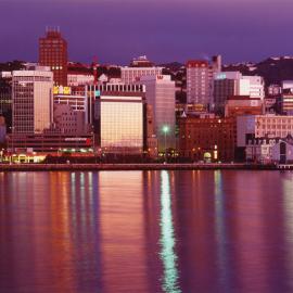 Jervois Quay from the harbour