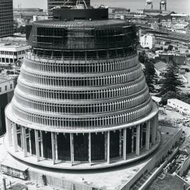 The Beehive under construction