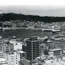 Wellington City and inner harbour