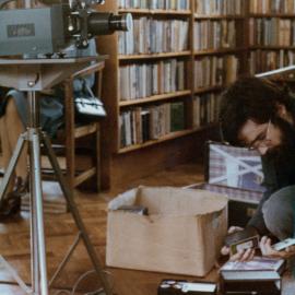 Film strip projector