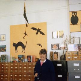 Halloween display in the Children's library