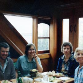Librarians at the Settlement restaurant