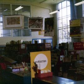 Returns desk, Children's library