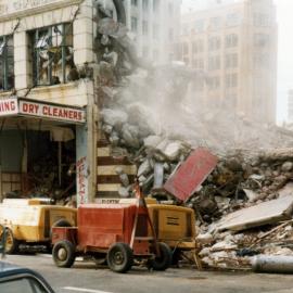 Demolition of Grey Street buildings 