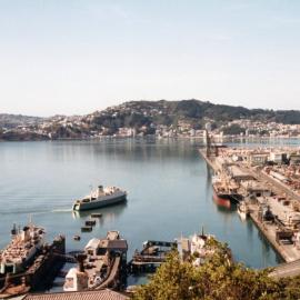 Wellington Harbour and docks 