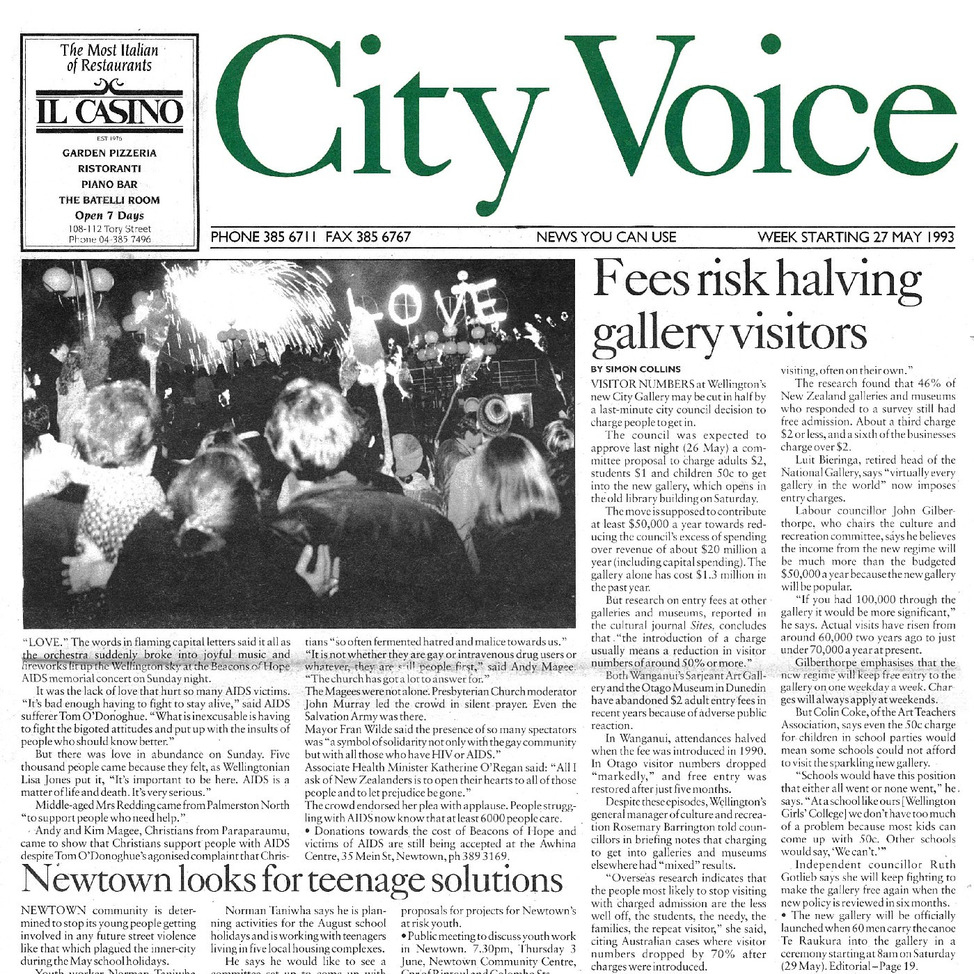 City Voice, 27th May 1993