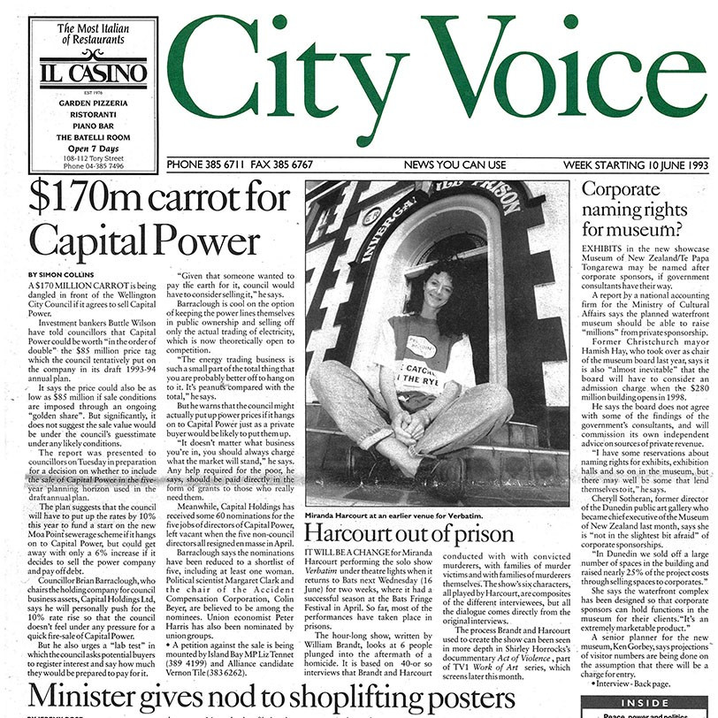 City Voice, 10th June 1993 