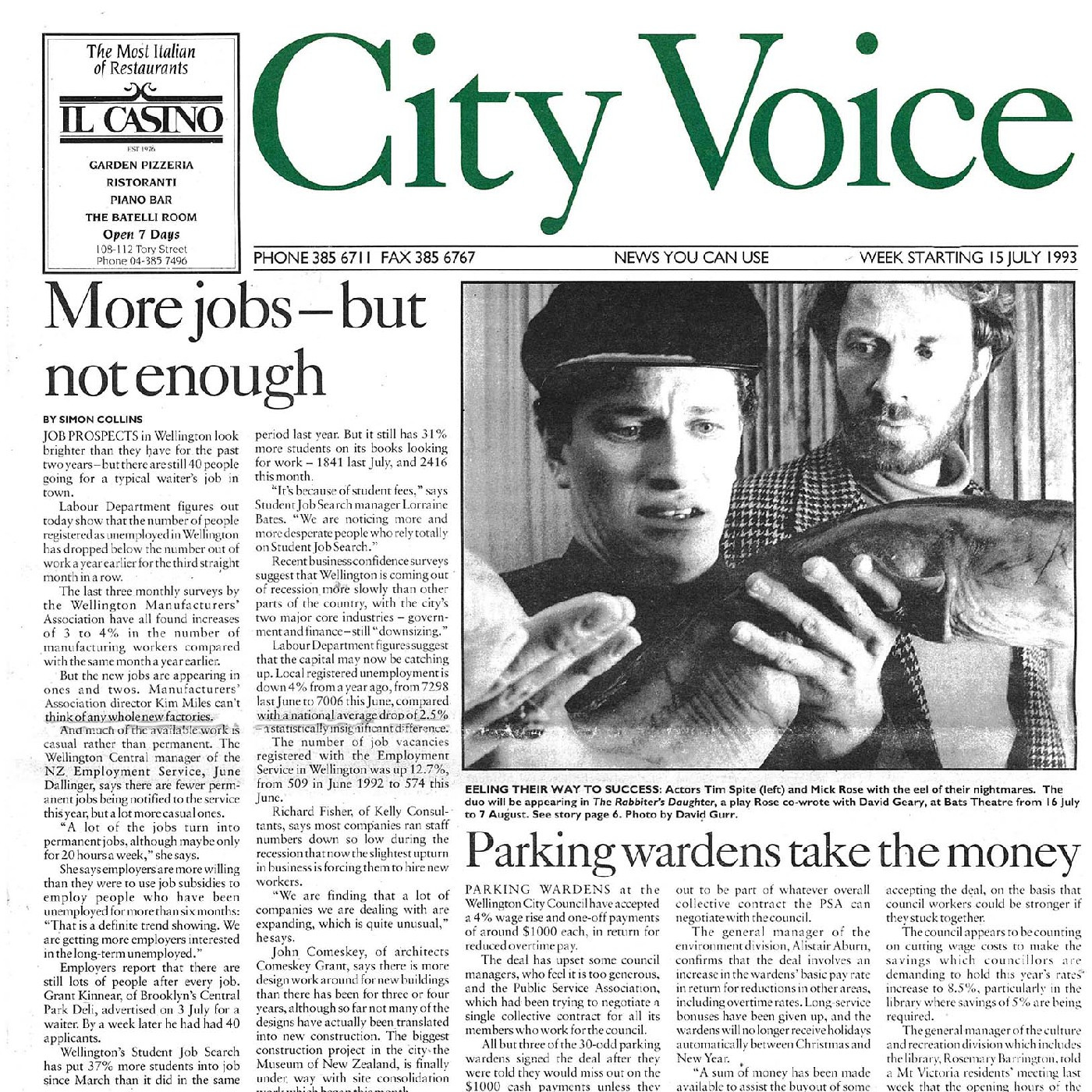 City Voice, 15th July 1993 