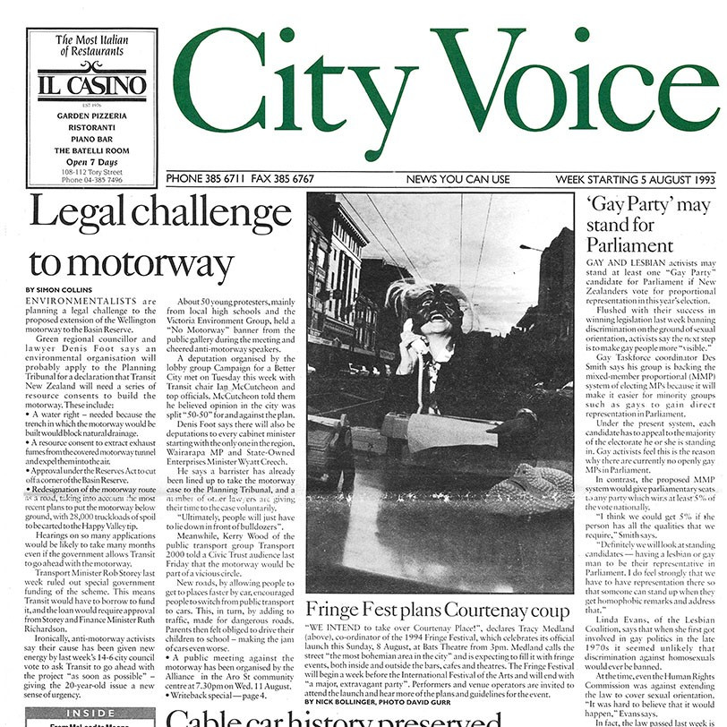 City Voice, 5th August 1993