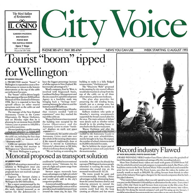 City Voice, 12th August 1993