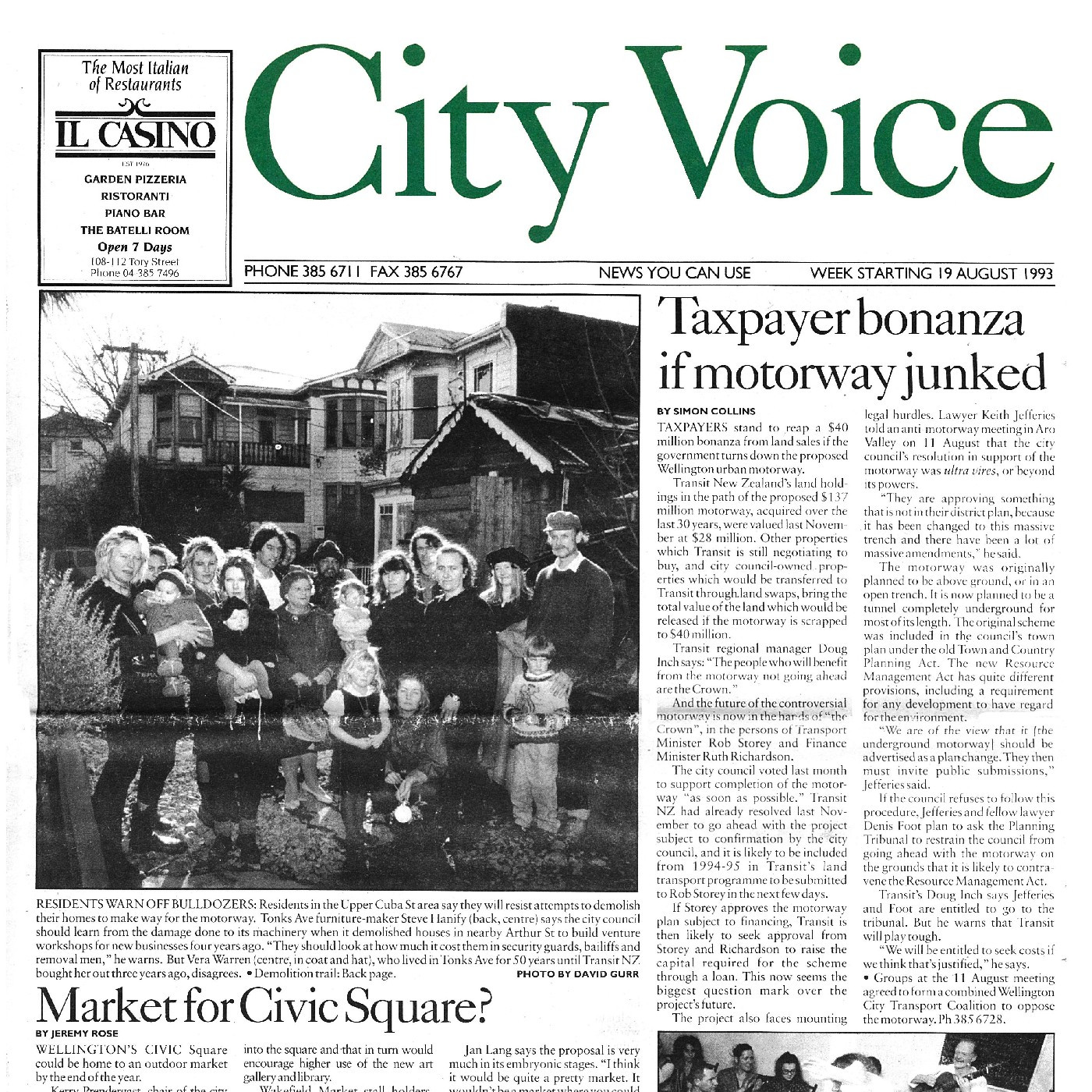 City Voice, 19th August 1993