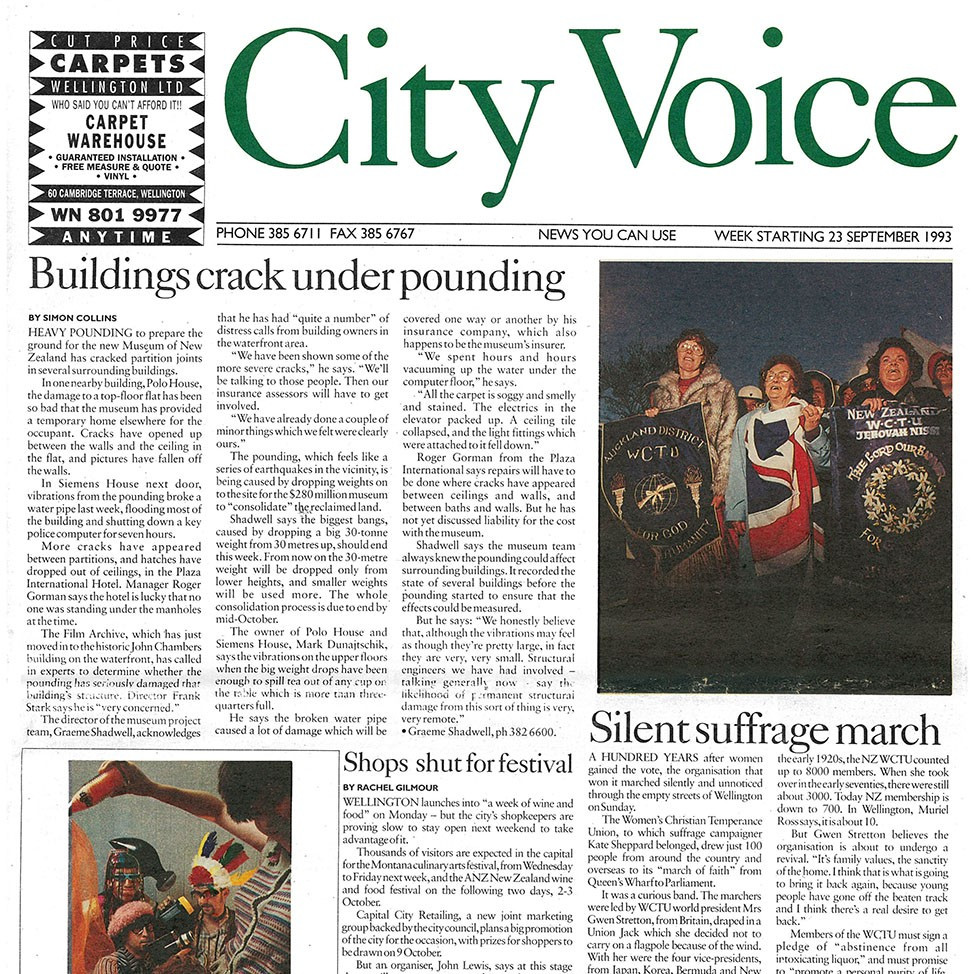 City Voice, 23rd September 1993