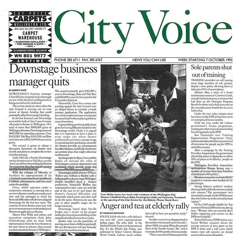 City Voice, 7th October 1993