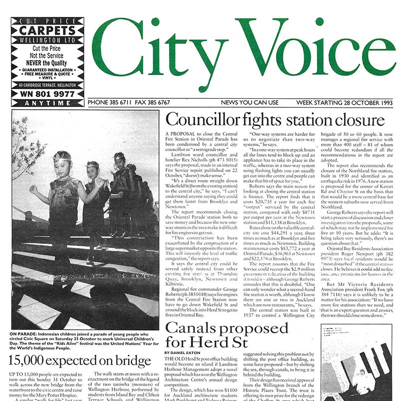 City Voice, 28th October 1993