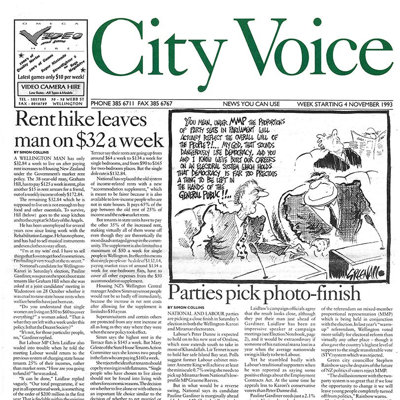 City Voice, 4th November 1993