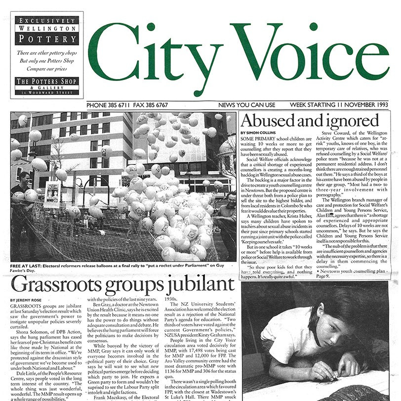 City Voice, 11th November 1993