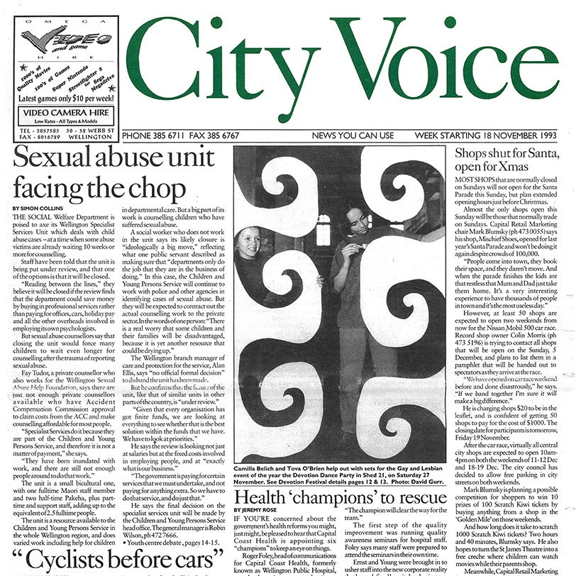 City Voice, 18th November 1993