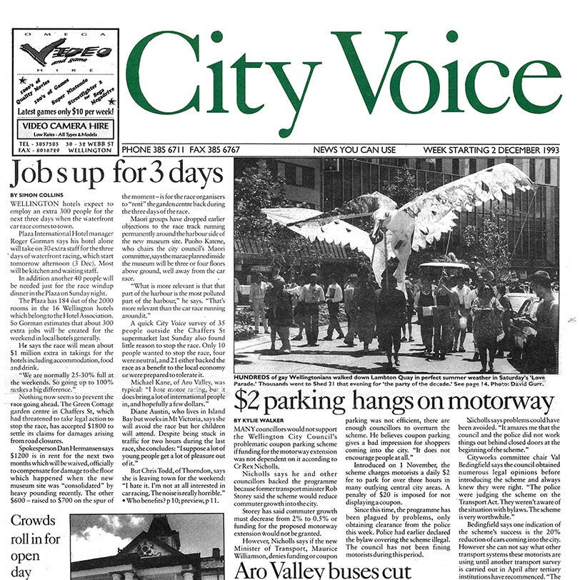 City Voice, 2nd December 1993