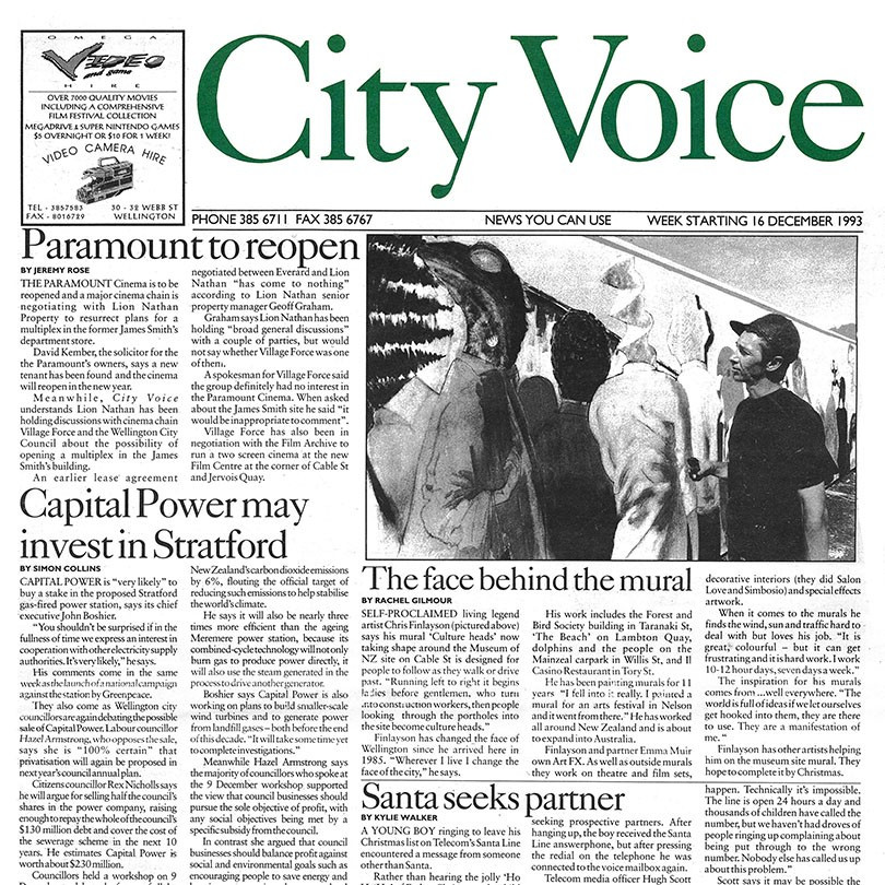 City Voice, 16th December 1993