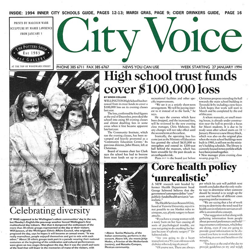 City Voice, 27th January 1994 